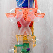 Connetix Rainbow Ball Run 66 Piece 2022 Expansion Pack - My Playroom 