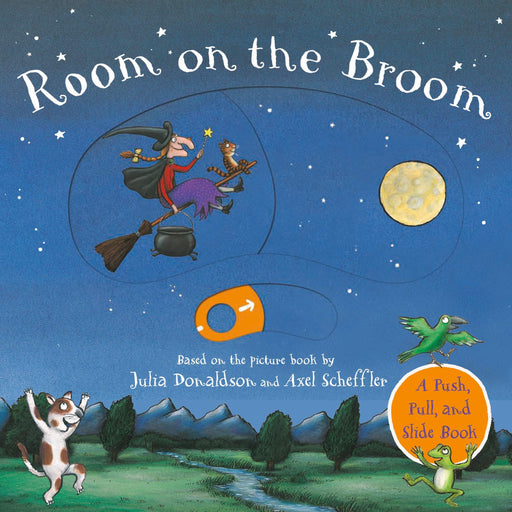 Room on the Broom: Push-Pull-Slide (Board Book) - My Playroom 