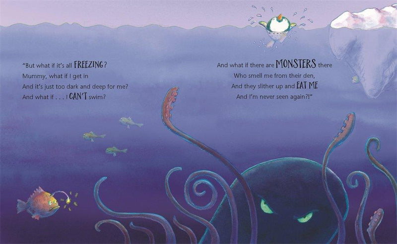 Be Brave Little Penguin (Board Book) - My Playroom 