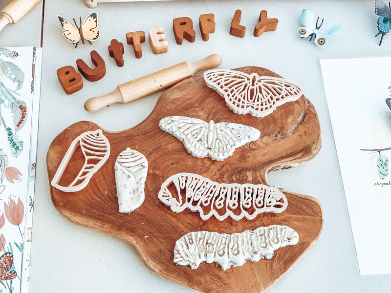 Kinfolk Pantry Monarch Butterfly Lifecycle Eco Cutter Set - My Playroom 