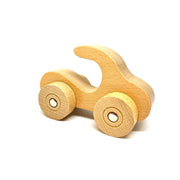 The Freckled Frog Wooden Toy Car with Handle 12m+ - My Playroom 