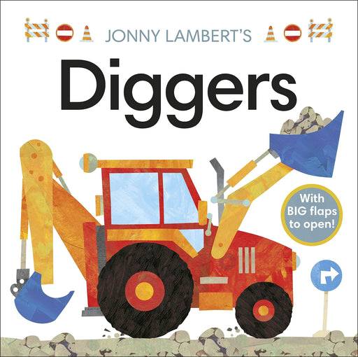 Jonny Lambert's Diggers (Board Book) - My Playroom 