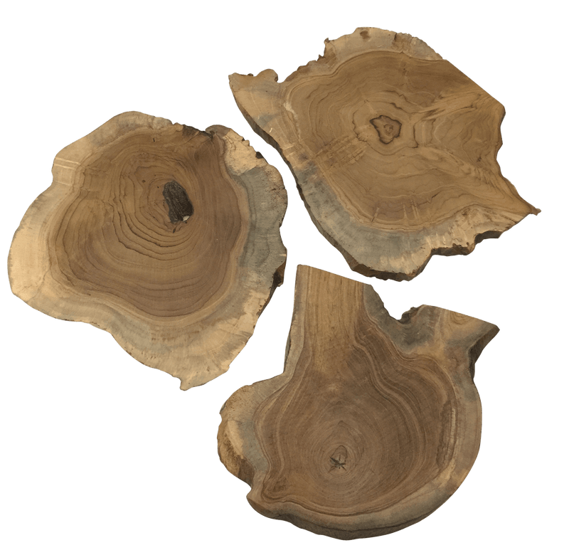 Natural Playdough Board Teak Wood - My Playroom 