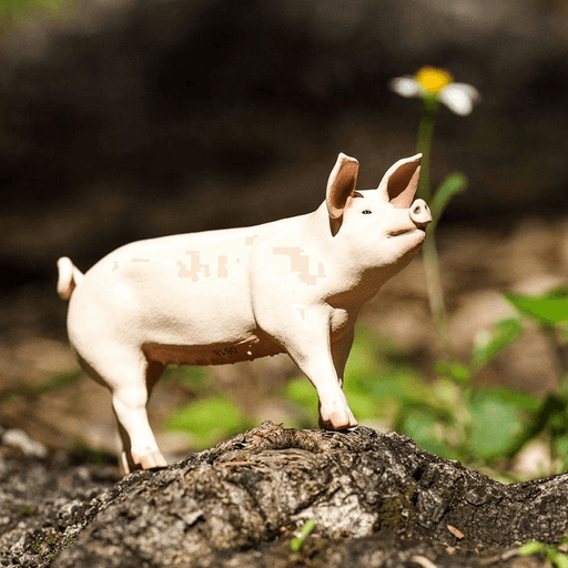 Pig Figurine Farm Animal Collection - My Playroom 