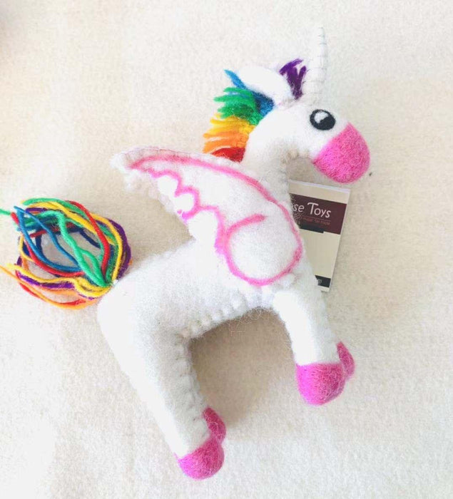 Papoose Felt Rainbow Pegasus Unicorn Baby - My Playroom 