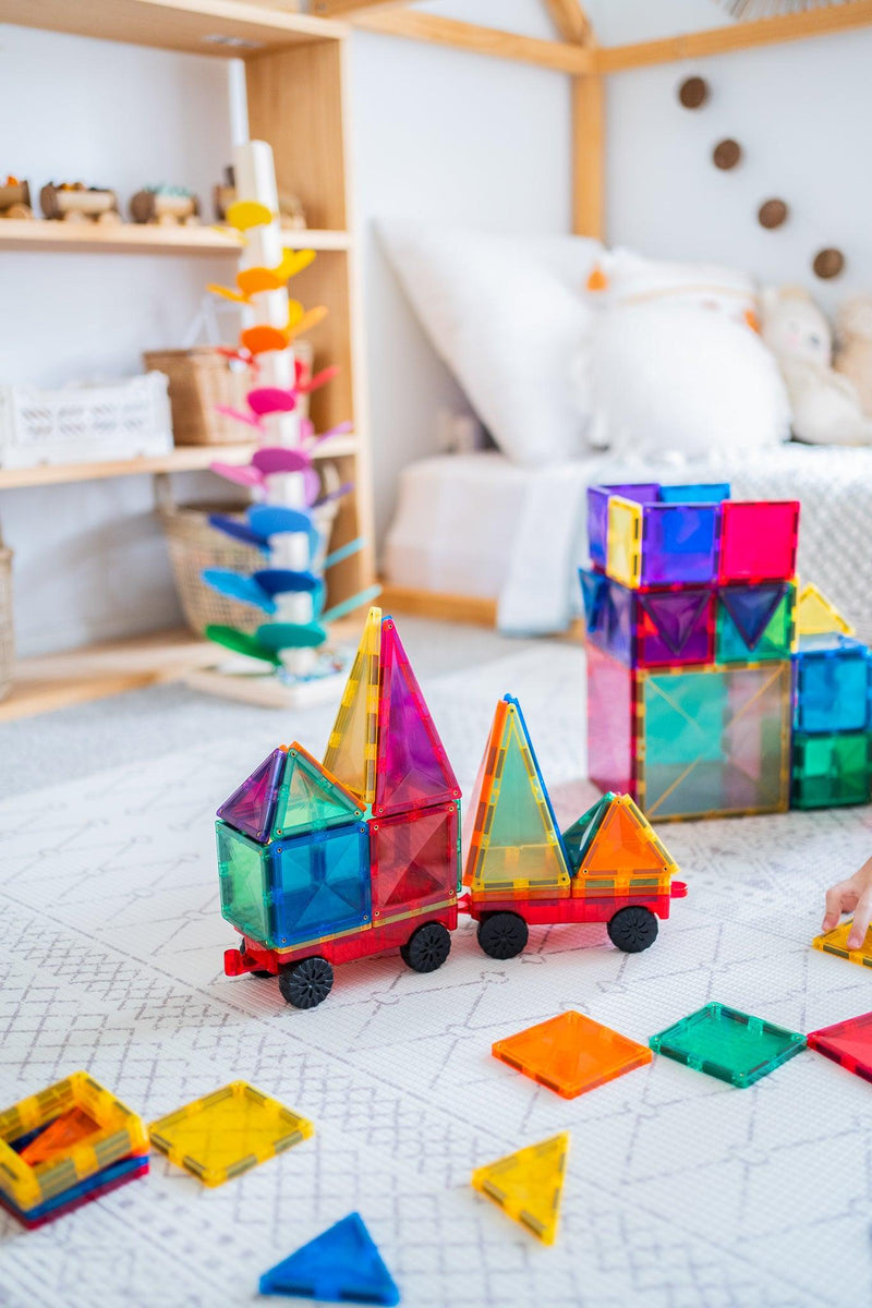 Connetix Rainbow Car Pack 24 Piece - My Playroom 