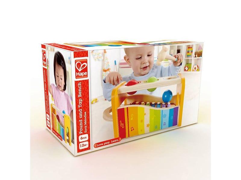 Hape Wooden Pound and Tap Bench - My Playroom 