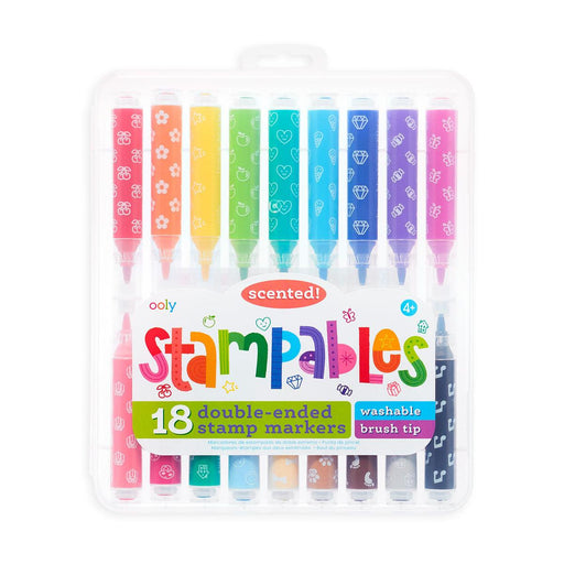 Ooly Markers – Stampables Scented Markers Set of 18 - My Playroom 