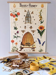 Playroom Poster – Bees & Honey - My Playroom 