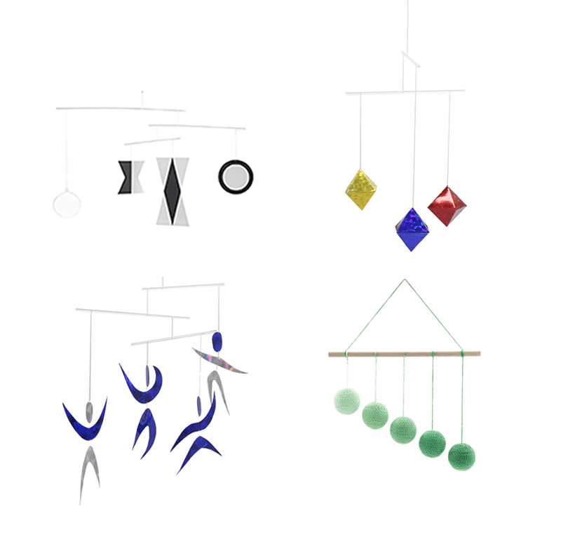 Set of Four Montessori Mobiles - My Playroom 
