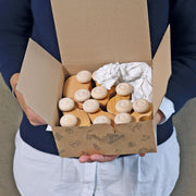 Grimm’s Wooden Cars Natural Set of 6 0m+ - My Playroom 