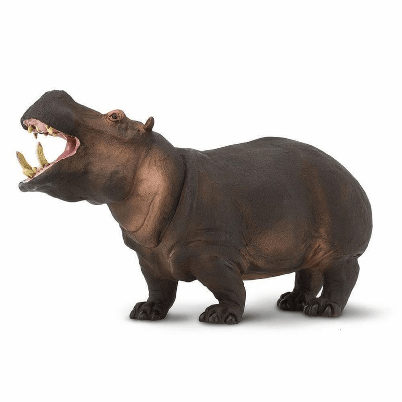 Hippopotamus Figurine Extra Large Safari Collection - My Playroom 