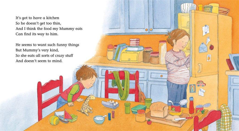 There's a House Inside My Mummy (Board Book) - My Playroom 