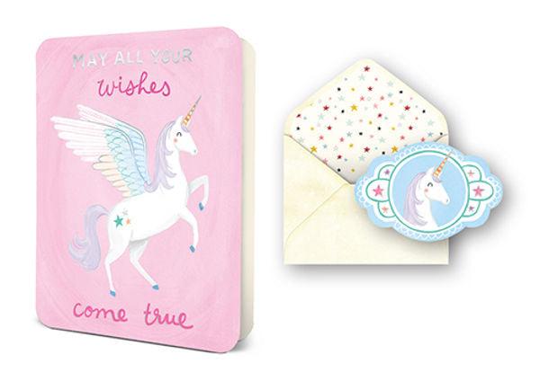 Unicorn Wishes Greeting Card - My Playroom 