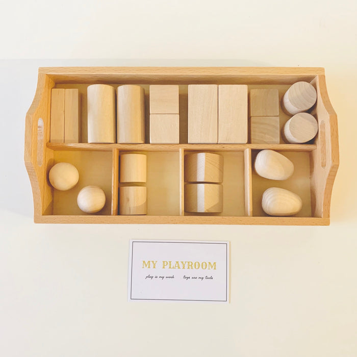 Montessori Wooden Sorting Tray - My Playroom 