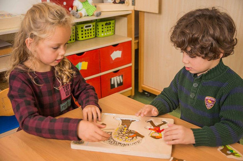 Educo Four Seasons 4 Layers Puzzle 3yrs+ - My Playroom 