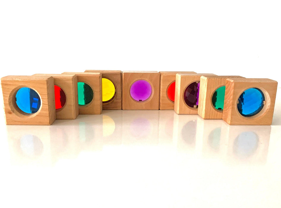 Bauspiel Discovery Kaleidoscope Blocks - 25 Piece - My Playroom 