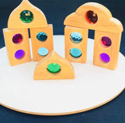 Bauspiel Fairy Tale Window Shapes - 36 Pieces 3yrs+ - My Playroom 