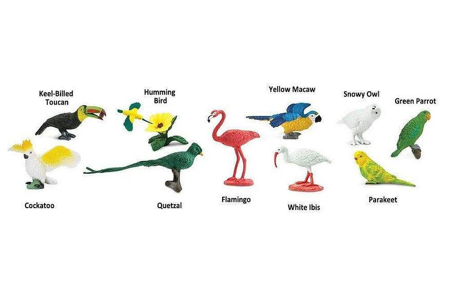 Exotic Birds Montessori Language Learning Figurines 3yrs+ - My Playroom 
