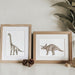 Jo Collier Brachiosaurus Bartholomew Dinosaur Print A4 - My Playroom 