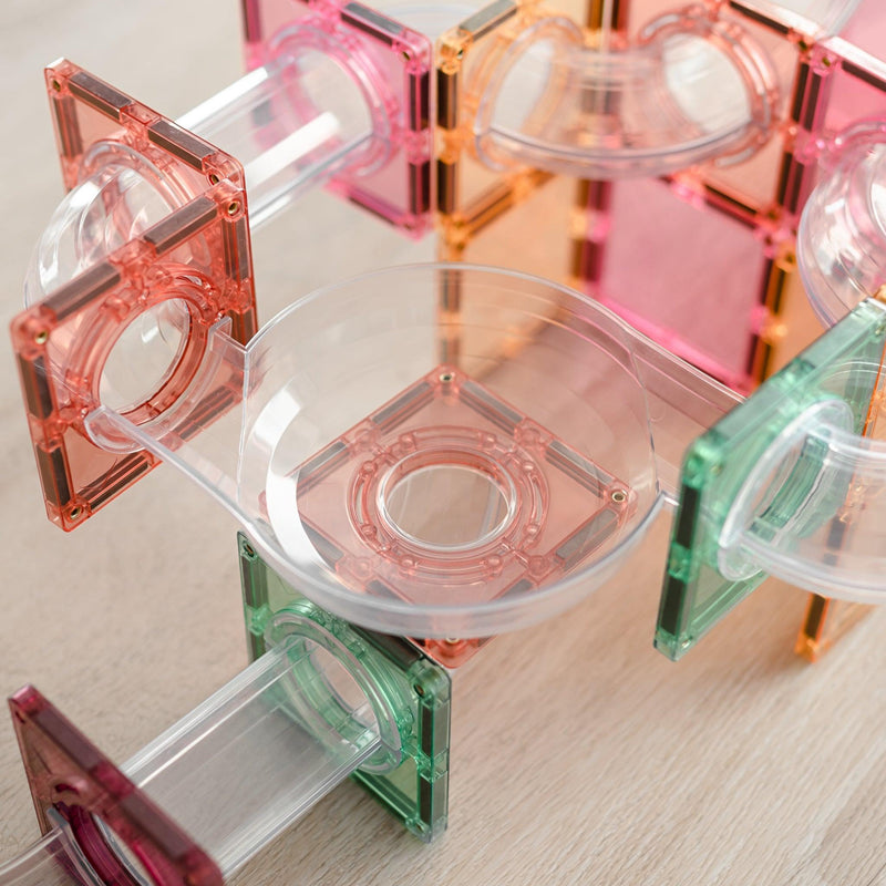 Connetix Pastel Ball Run 80 Piece Expansion Pack 2022 NEW - My Playroom 