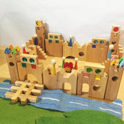 Bauspiel Knight's Castle Set 16Pc - My Playroom 