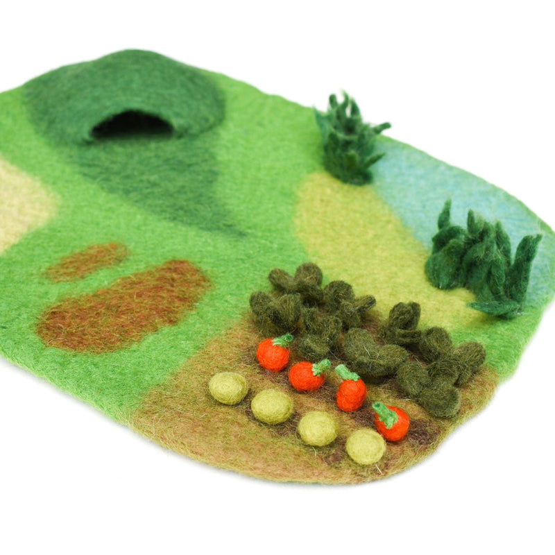 Tara Treasures Farm Felt Play Mat Playscape 35cm - My Playroom 