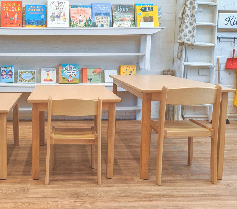 Furniture Range Beechwood TABLE 120(L) x 60(W)cm - My Playroom 