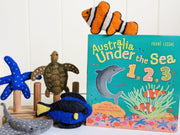 Australia Under the Sea Felt Finger Puppets and Book Set - My Playroom 