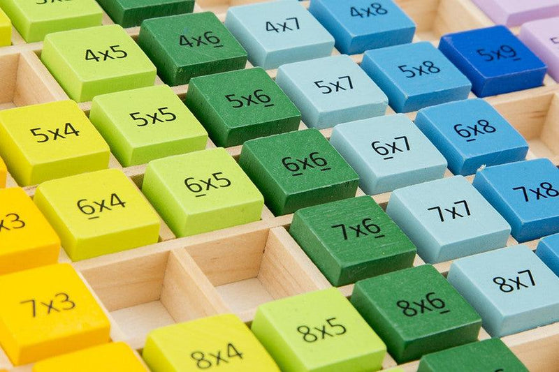 BigJigs Times Table Tray Multiplication 3yrs+ - My Playroom 