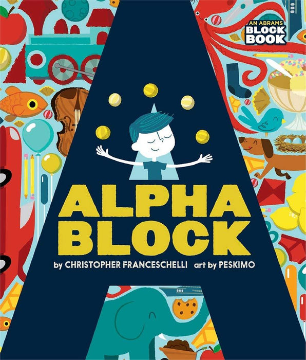 Alphablock (Board Book) - My Playroom 