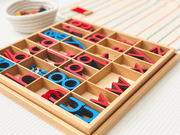 Montessori Moveable Alphabet with Matching Sorting Tray and Lid - My Playroom 