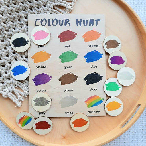 My Little Set Colour Hunt Activity Board - My Playroom 