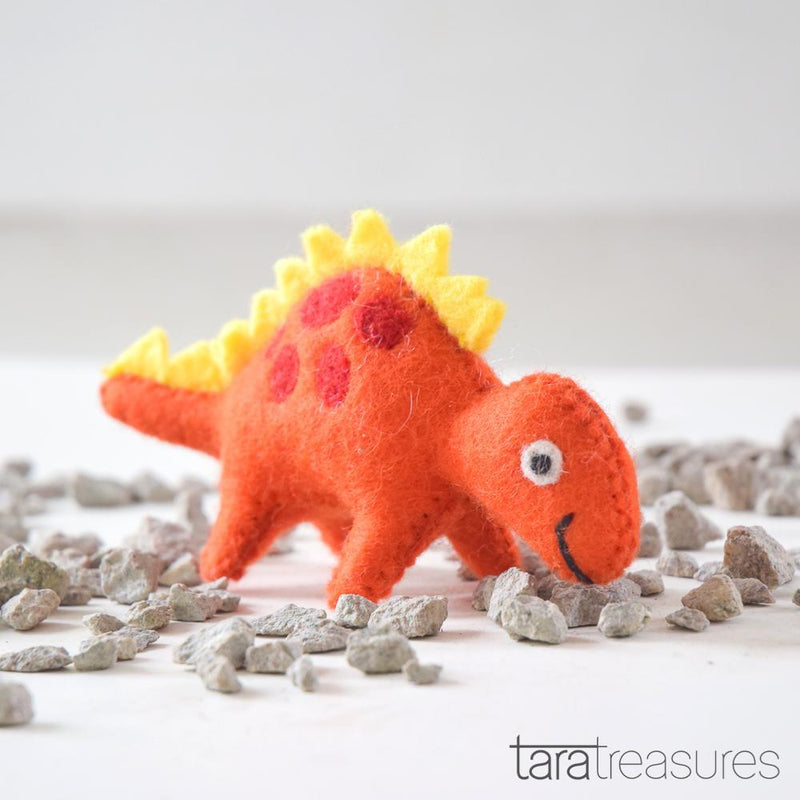 Tara Treasures Felt Dinosaur Toy - My Playroom 
