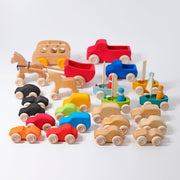 Grimm’s Colored Wooden Cars 0m+ - My Playroom 