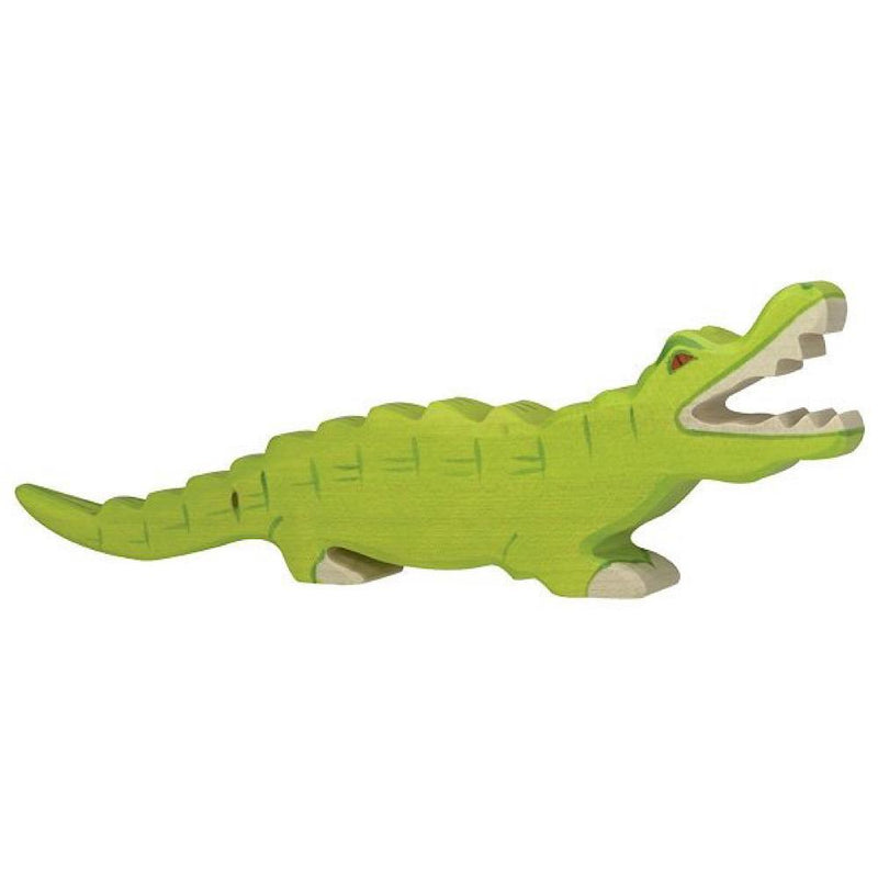 Holztiger Crocodile Wooden Wildlife Animal - My Playroom 