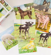Goki Farm Animals Cube Puzzle 3yrs+ - My Playroom 
