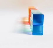 Bauspiel Lucite Cubes 100 Piece - My Playroom 