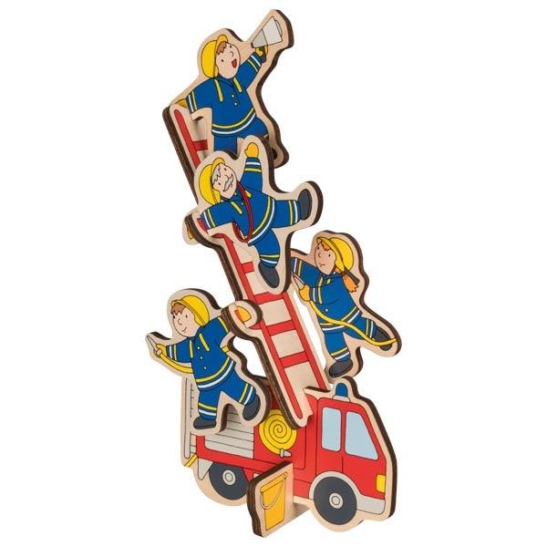 Goki Stand Up Puzzle Fire Department 2yrs+ - My Playroom 