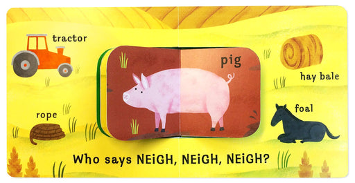 Mix and Match: Farm Animals (Board Book) - My Playroom 