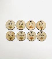 Bilingual Calendar English/Mandarin Treasures From Jennifer Rainbow Colour - My Playroom 