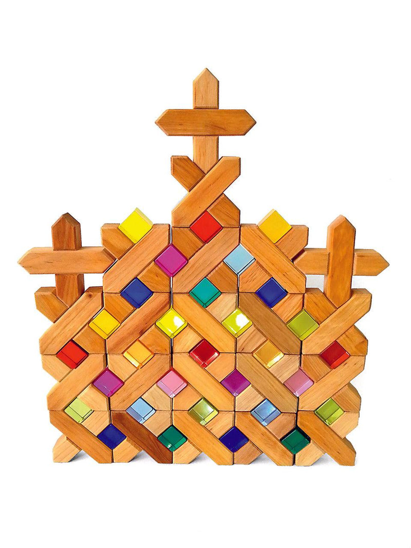 Bauspiel X-Shapes 48 Pieces - My Playroom 