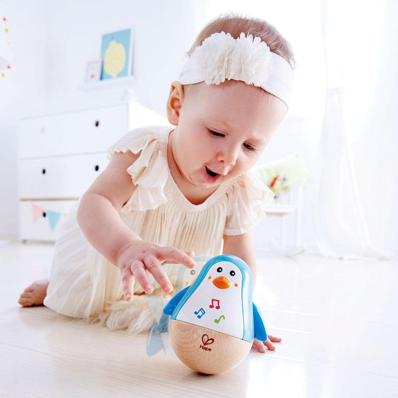 Hape Penguin Musical Wobbler 6m+ - My Playroom 