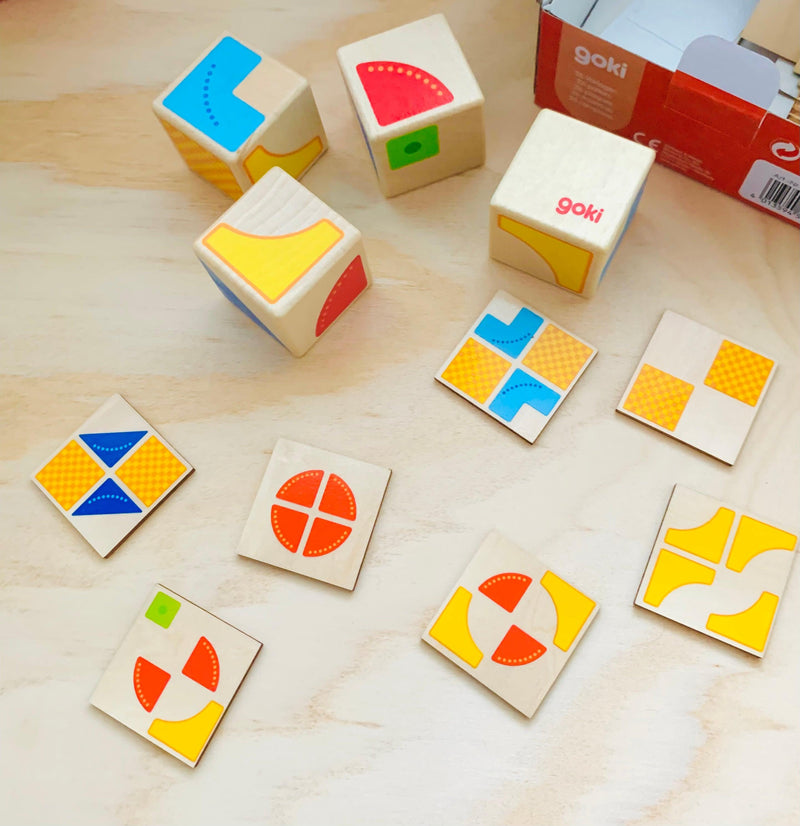 Goki Kubus Puzzle Game Age 3yrs+ - My Playroom 