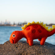 Tara Treasures Felt Dinosaur Toy - My Playroom 