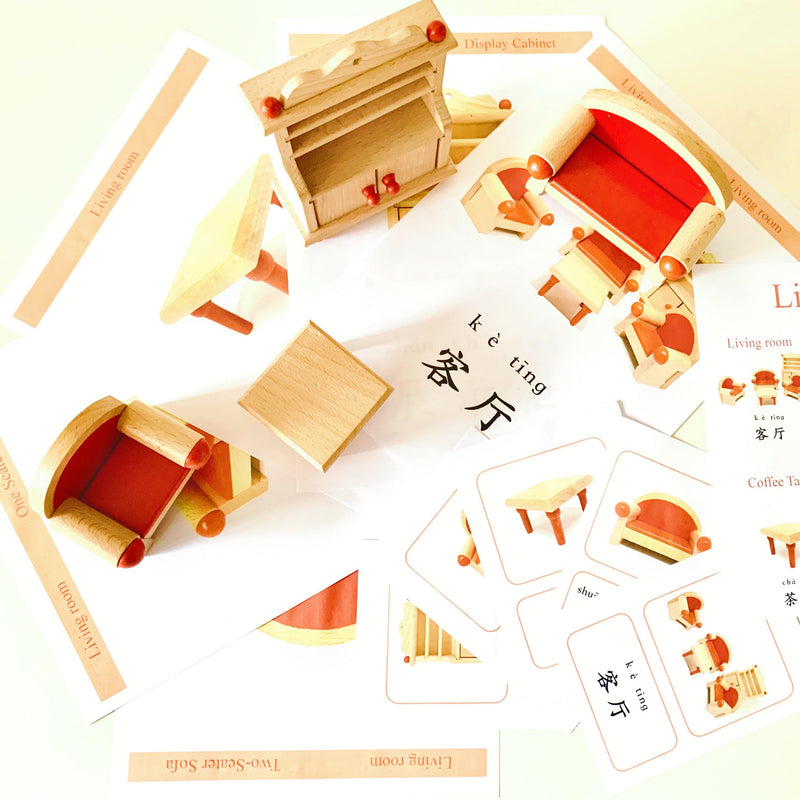 Goki Furniture For Flexible Puppets, Living Room 3yrs+ - My Playroom 