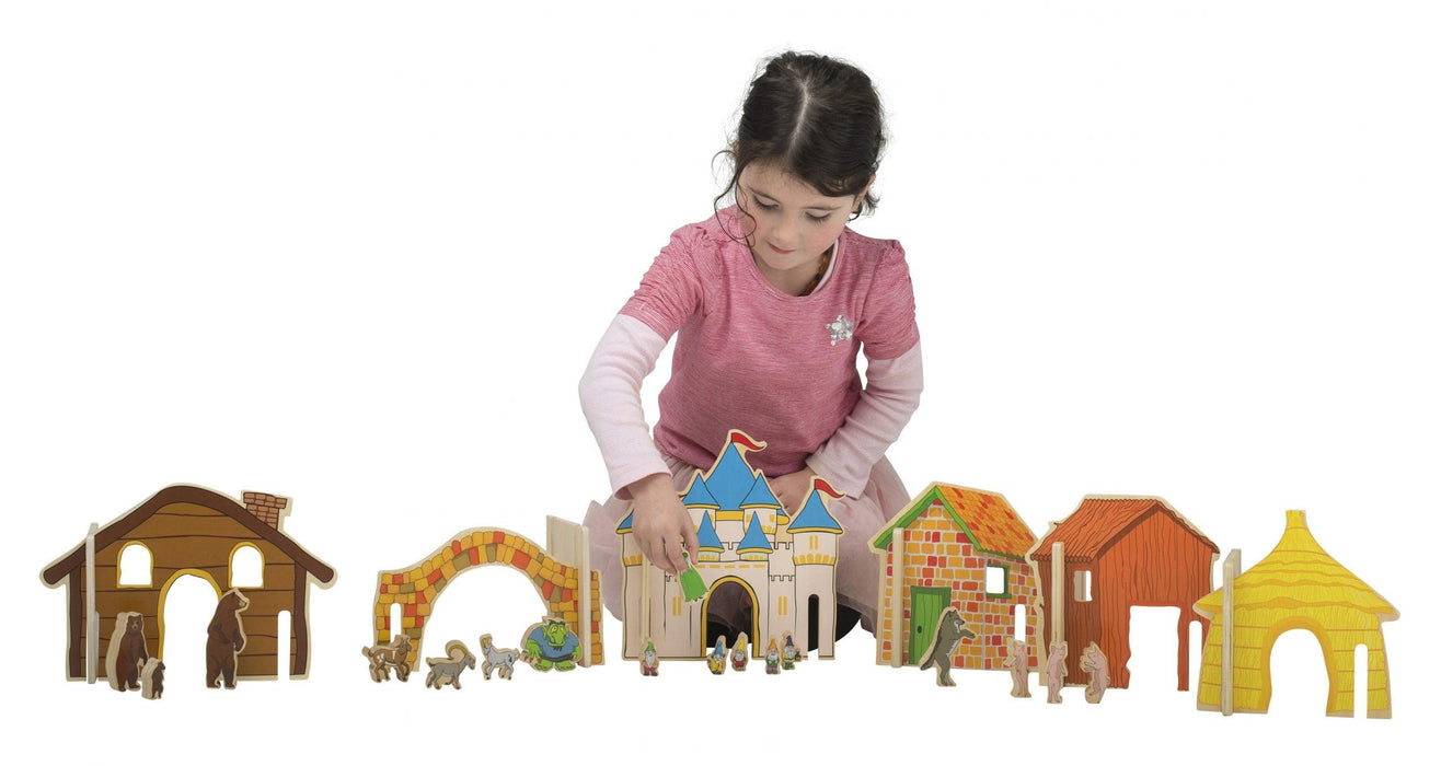 The Freckled Frog The Happy Architect - Fairy Tales 32 Piece 3yrs+ - My Playroom 