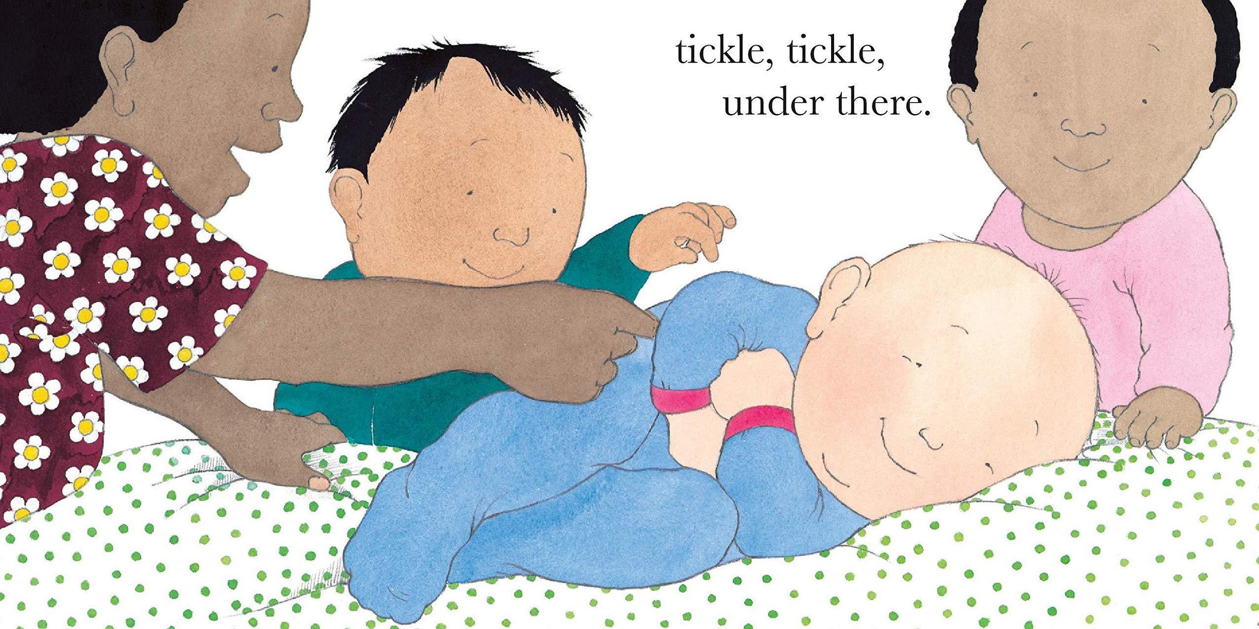 Tickle, Tickle A First Book for Babies (Board Book) by Helen Oxenbury — My Playroom