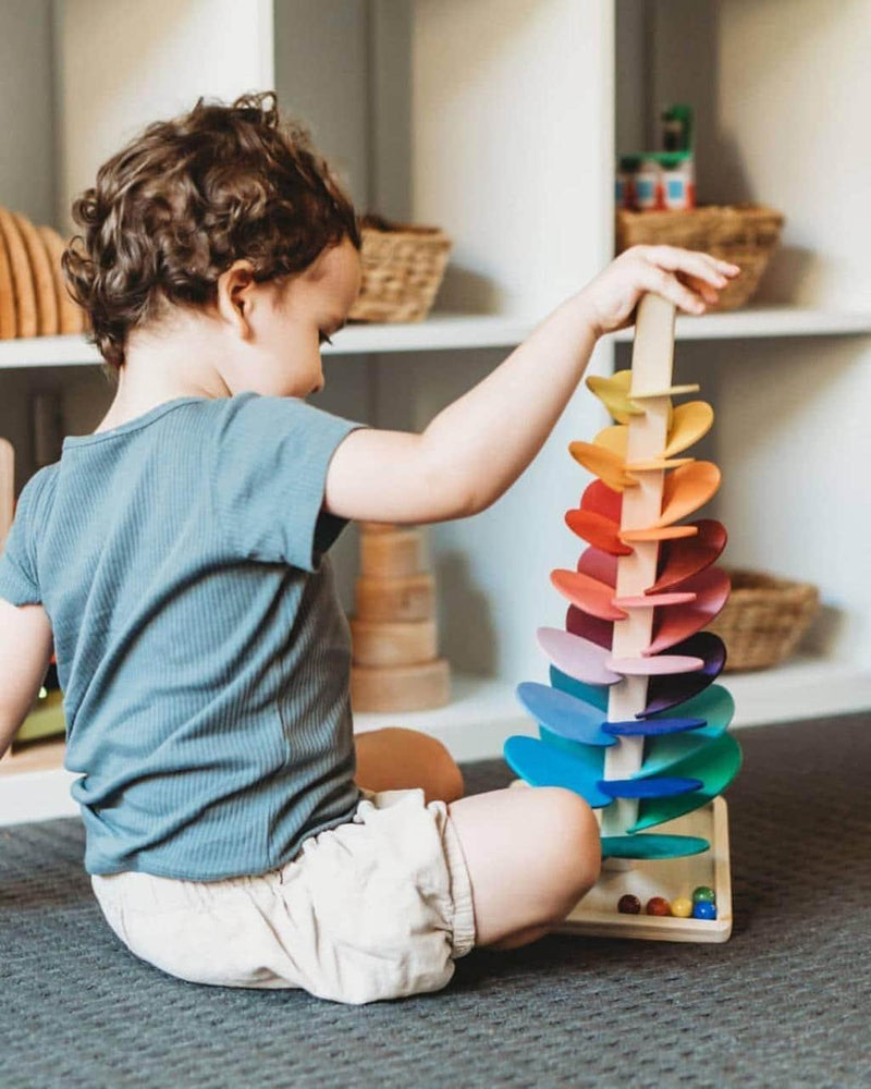 Magic Wood Medium Marble Run Tree 48cm - My Playroom 