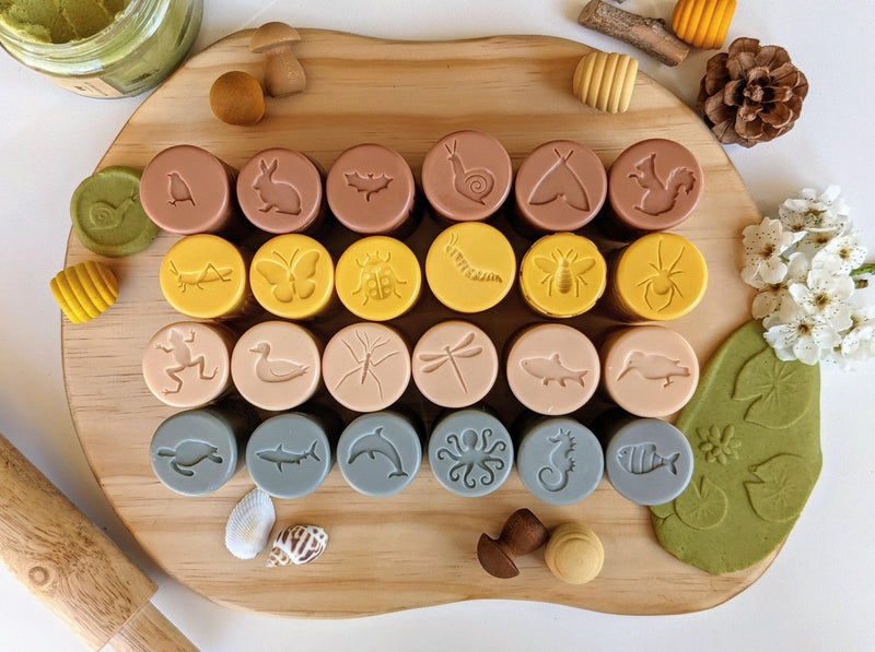 Yellow Door Let’s Roll Habitat Rolling Pin Complete Set of 4  2yrs+ - My Playroom 